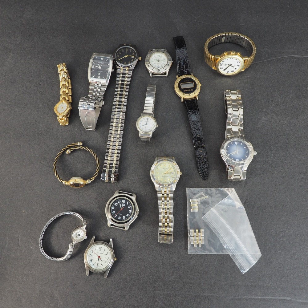 Watch Lot Estate Untested Assorted Men Women Kids Quartz Digital Analog Unsorted